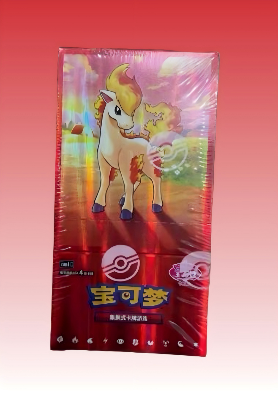 Pokémon TCG Simplified Chinese: Gem Pack Vol. 4 [CBB4C] Booster Box - Ponyta Edition
