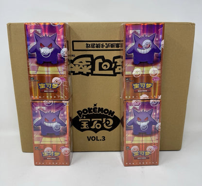 Pokémon TCG Simplified Chinese: Gem Pack Vol. 3 [CBB3C] Booster Case - Gengar Edition
