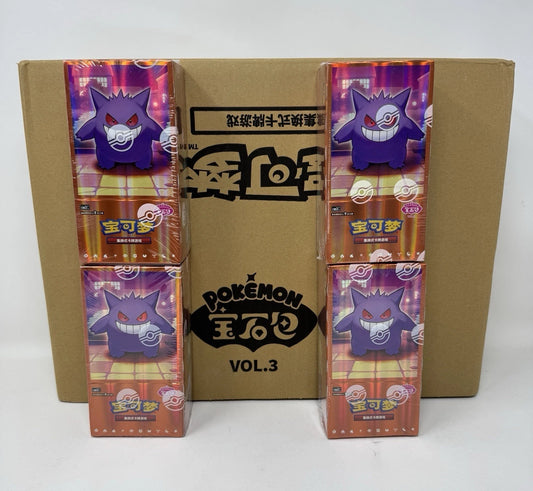 Pokémon TCG Simplified Chinese: Gem Pack Vol. 3 [CBB3C] Booster Case - Gengar Edition